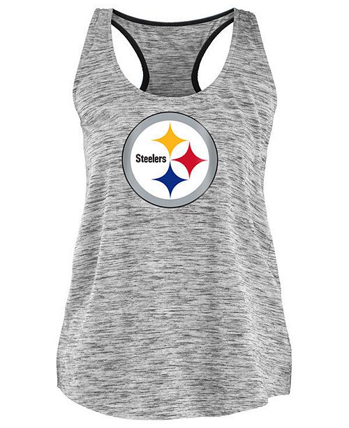 Authentic Nfl Apparel Women S Pittsburgh Steelers Space Dye