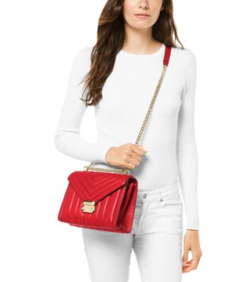 michael kors whitney quilted bag