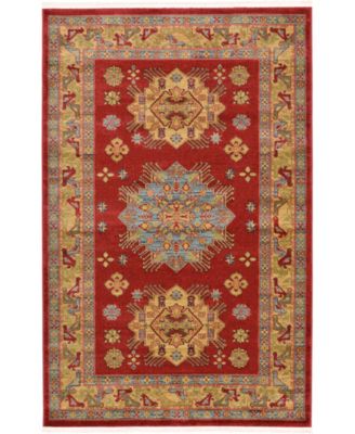 Bayshore Home Harik Har1 Red Area Rug Collection