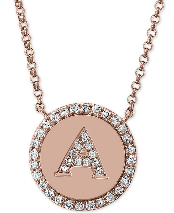 Macys initial new arrivals necklace