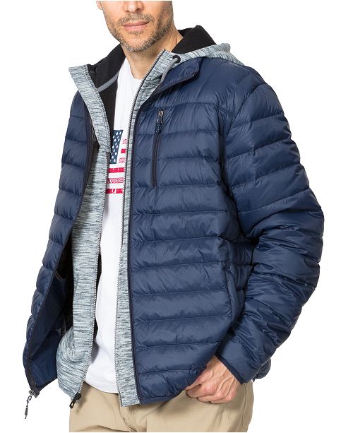 Hawke Co Outfitter Men S Packable Down Blend Puffer Jacket
