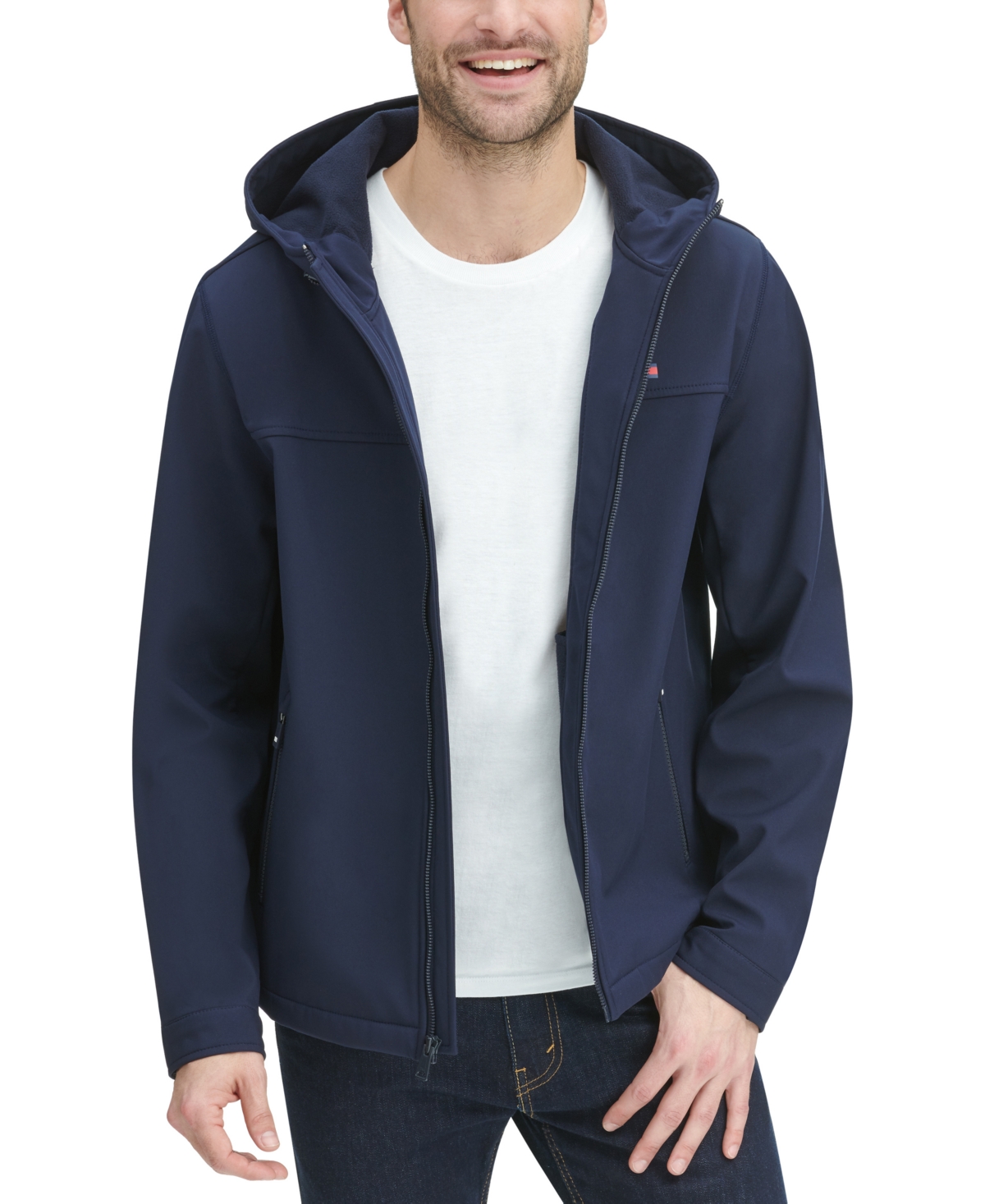 Tommy Hilfiger Men's Hooded Soft-Shell Jacket, Created for Macy's