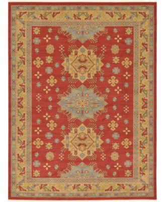 Bayshore Home Harik Har1 Red Area Rug Collection