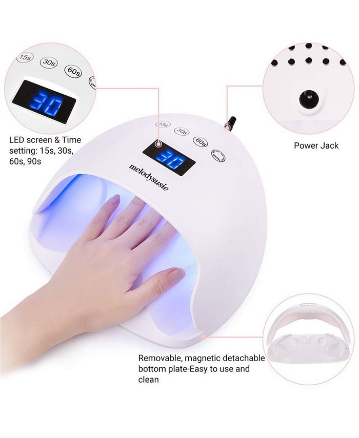 MelodySusie Professional 48W UV LED Nail Lamp - Macy's
