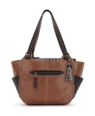 the sak leather satchel