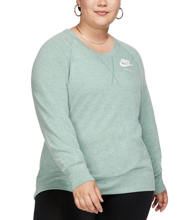 Women's nike sportswear shop gym vintage crew sweatshirt