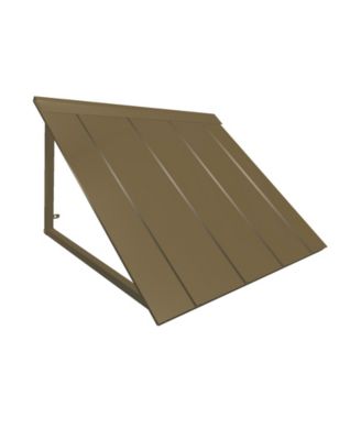 Awntech 4' Houstonian Metal Standing Seam Awning, 56" W X 24" H X 36" D ...