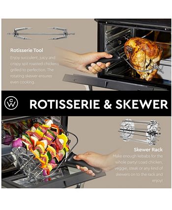 ChefWave 12.6 Quart Air Fryer Oven with Dehydrator and Rotisserie