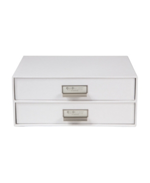 Bigso Box of Sweden Birger 2 Drawer File Box