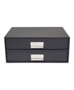 Bigso Box of Sweden Birger 2 Drawer File Box