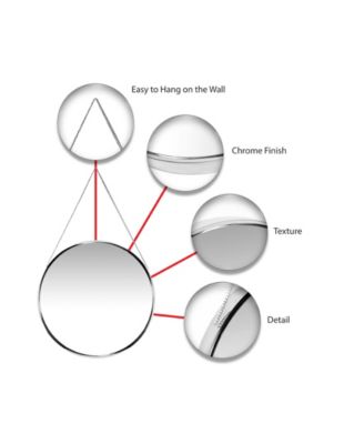 Decorative Round Wall Mirror