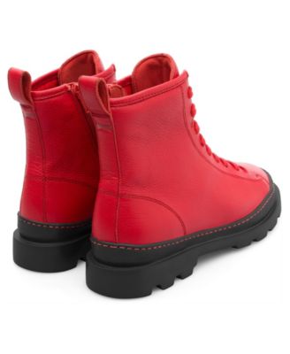 camper red boots