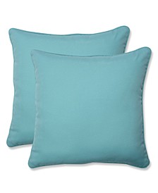 Radiance 16" x 16" Outdoor Decorative Pillow 2-Pack