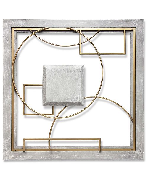 Infinity Instruments Square Modern Hanging Wall Decor Reviews