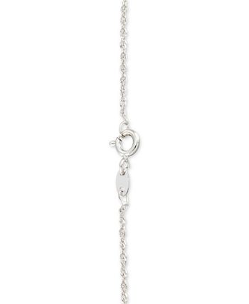Macy's - Rhodolite Garnet (2 ct. t.w.) & Marcasite Flower 18" Pendant Necklace in Sterling Silver