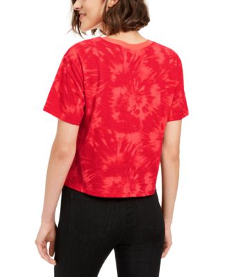 Juniors' Coca-Cola Tie-Dye T-Shirt