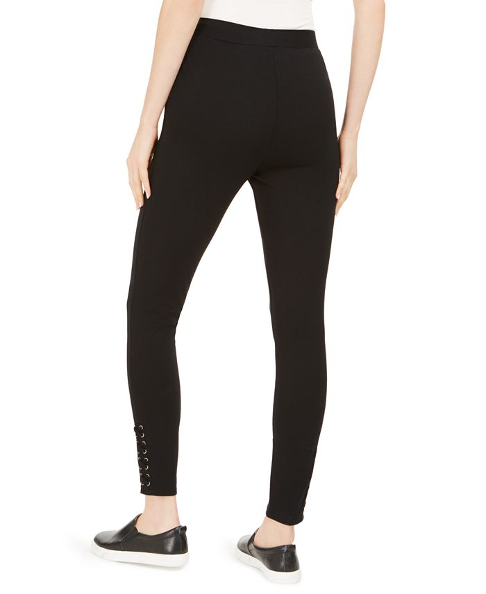Style & Co Lace-Up Leggings, Created for Macy's - Macy's
