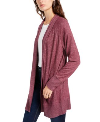rose duster cardigan