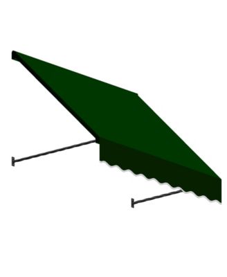 Awntech 6' Santa Fe Twisted Rope Arm Window/Entry Awning, 31" H x 12" D