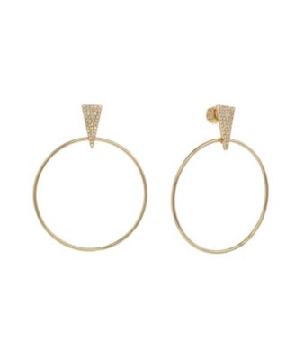 christian siriano hoop earrings