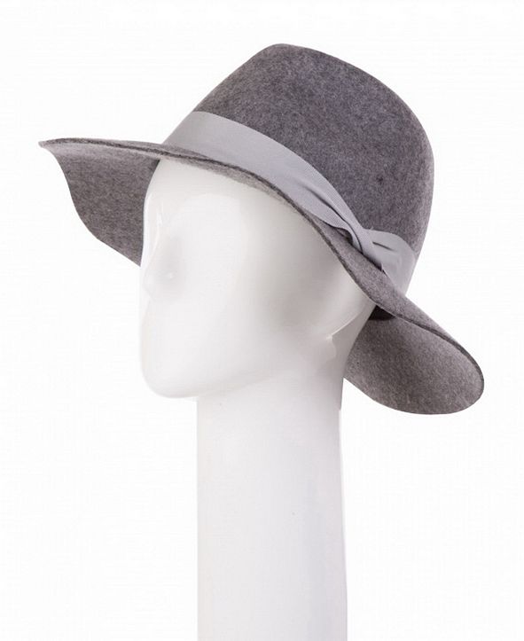 Glitzhome Wool Fedora Ribbon Hat & Reviews Women Macy's