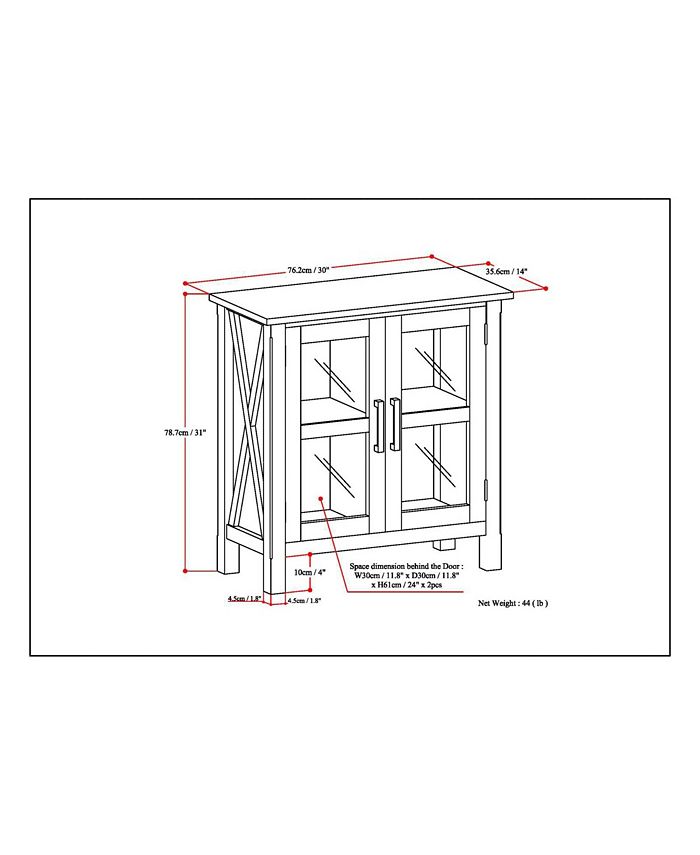 Simpli Home Kitchener Storage Macy's