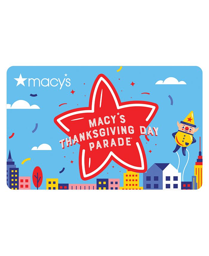 Macy's Parade Star EGift Card Macy's