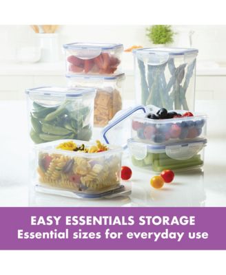 Lock n Lock Easy Essentials Rectangular 14-Pc. Food Storage Container Set