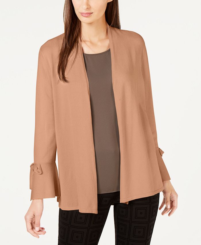 Alfani tie online sleeve cardigan
