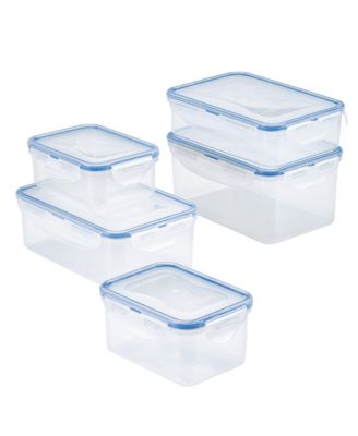 Lock n Lock - Easy Essentials™ Rectangular 10-Pc. Food Storage Set