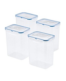Easy Essentials 7.6-Cup Rectangular Food Storage Container, Set of 4