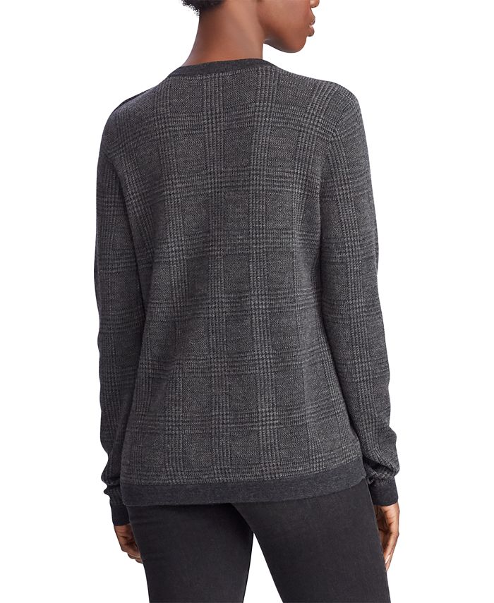Lauren Ralph Lauren Merino Wool Sweater - Macy's