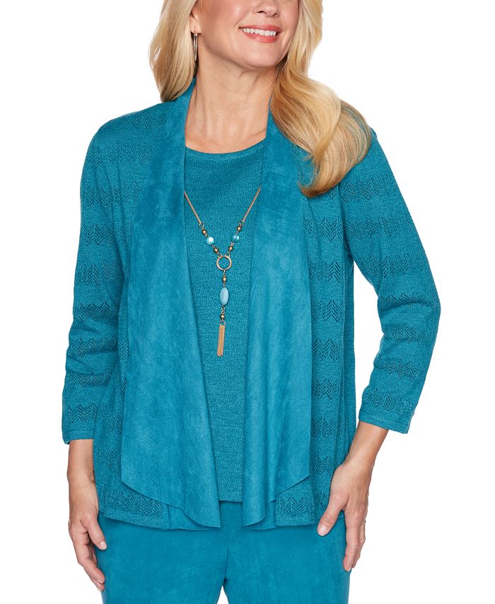 Alfred dunner petite sweaters sale