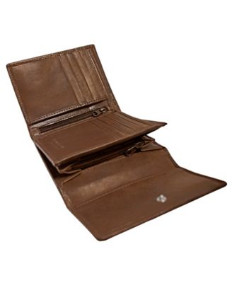 Casablanca Collection RFID Secure Ladies Small Clutch Wallet