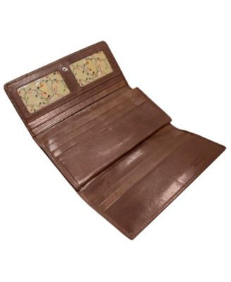 Casablanca Collection RFID Secure Ladies Trifold Wallet