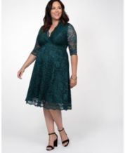 Macys dark green dresses hot sale