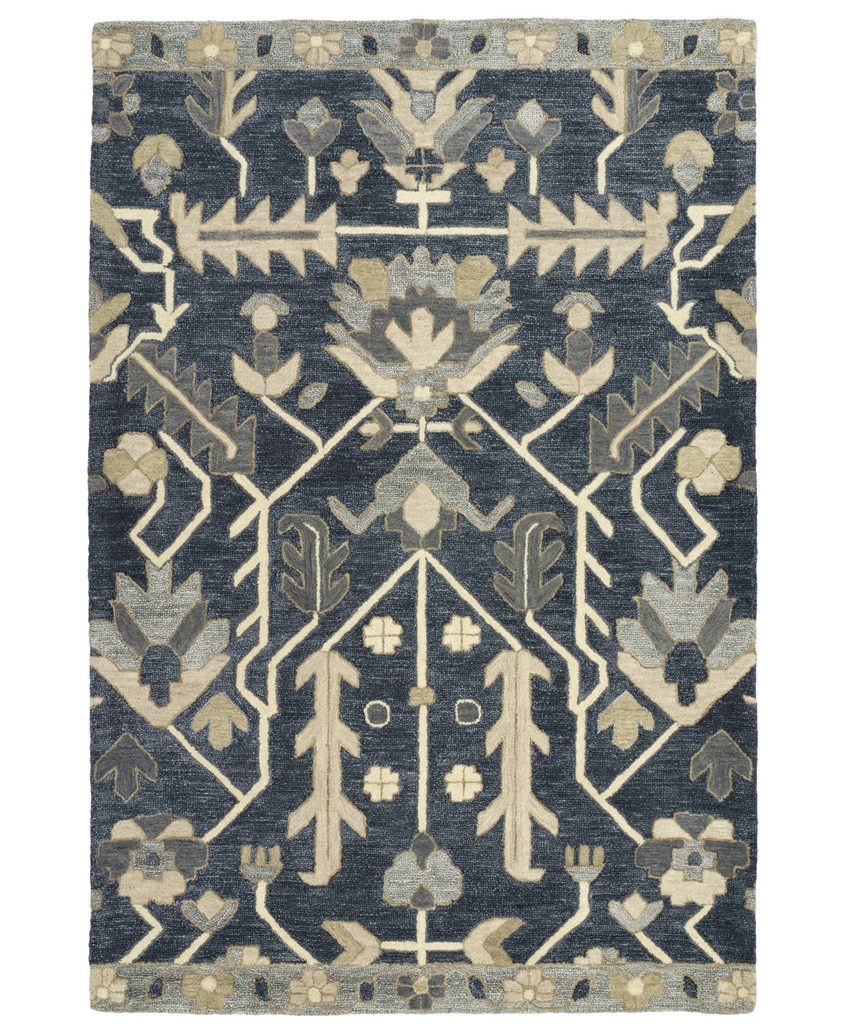 Kaleen Brooklyn 5307-10 Denim 8' x 11' Area Rug - Denim