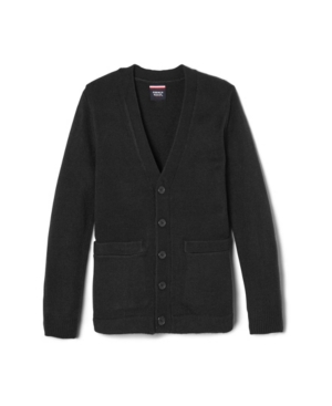 French Toast Big Boys V-Neck Cardigan Sweater