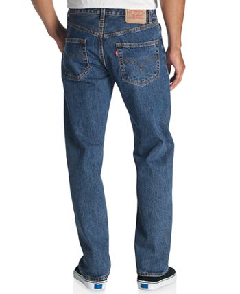 Levi's Men's 501® Original Fit Button Fly Non-Stretch Jeans & Reviews ...