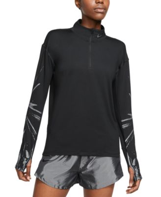 nike women's element half zip