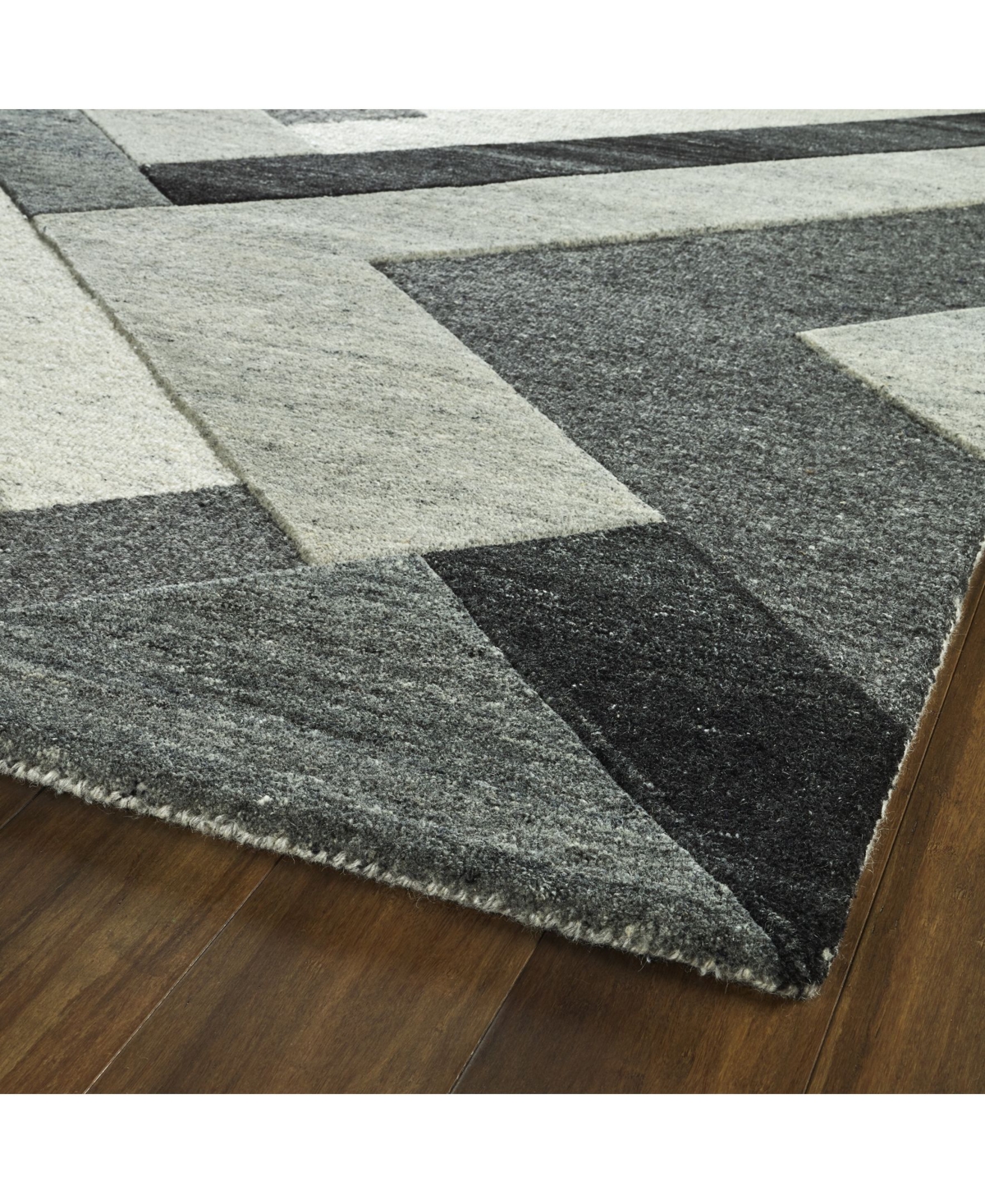 Kaleen Alzada ALZ03-38Area Rug - Charcoal