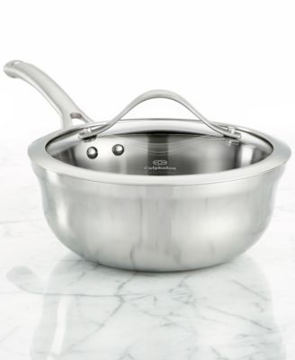 Calphalon - Contemporary Stainless Chef's Pan, 2 Qt.