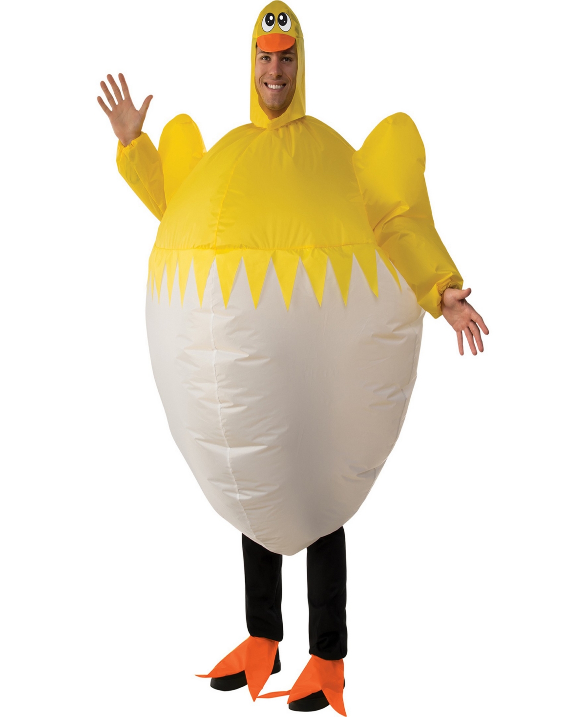 BuySeason Men's Chick Inflatable Costume - Yellow