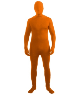 BuySeason Men's Orange Skinsuit Costume
