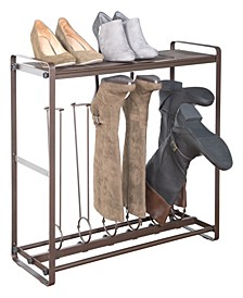 Free-Standing Tall Boot Rack