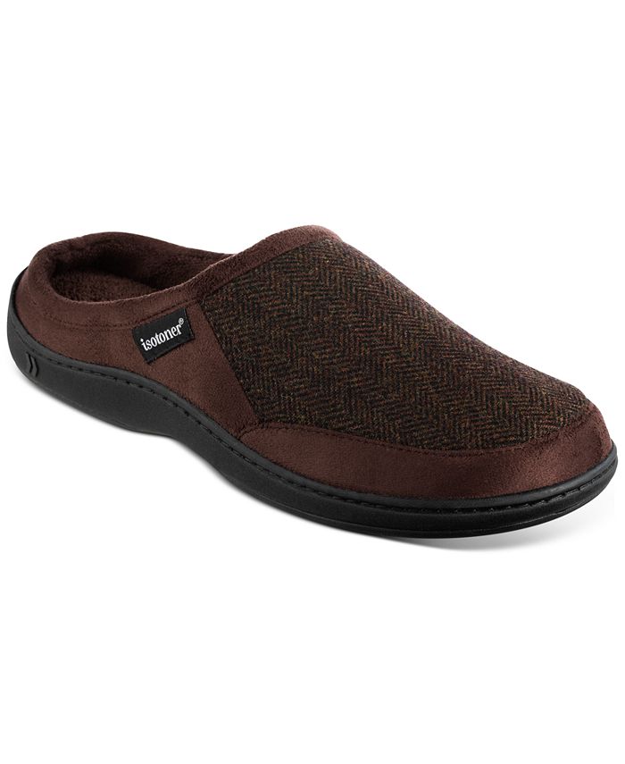 Macy's men's best sale slippers shoes
