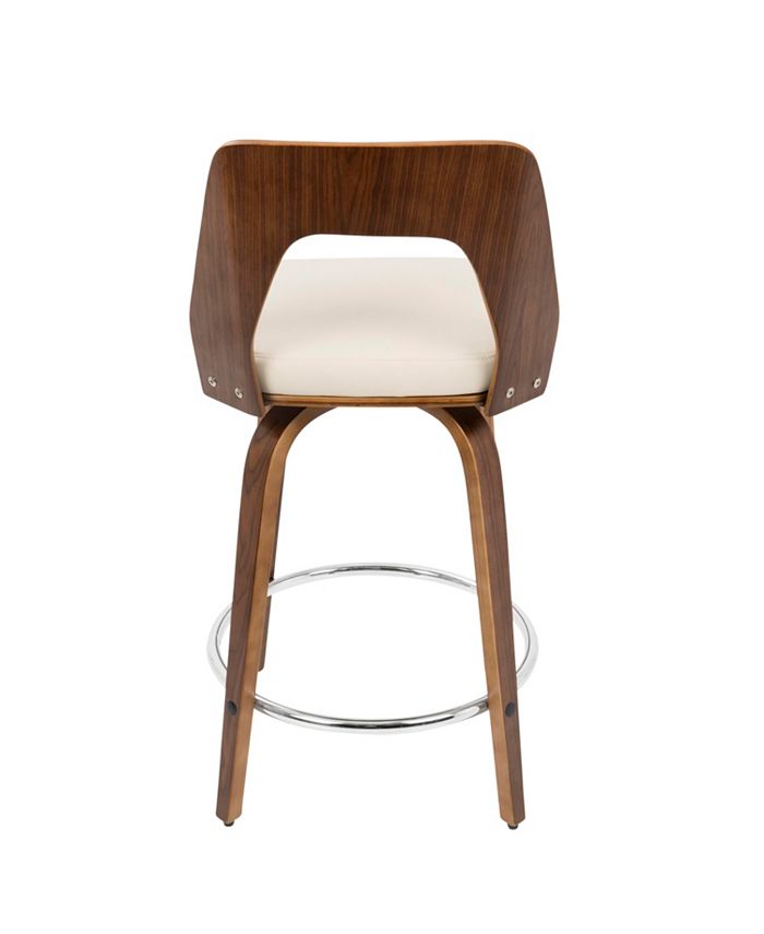 Lumisource Trilogy 24" Counter Stool, Set of 2 & Reviews Furniture