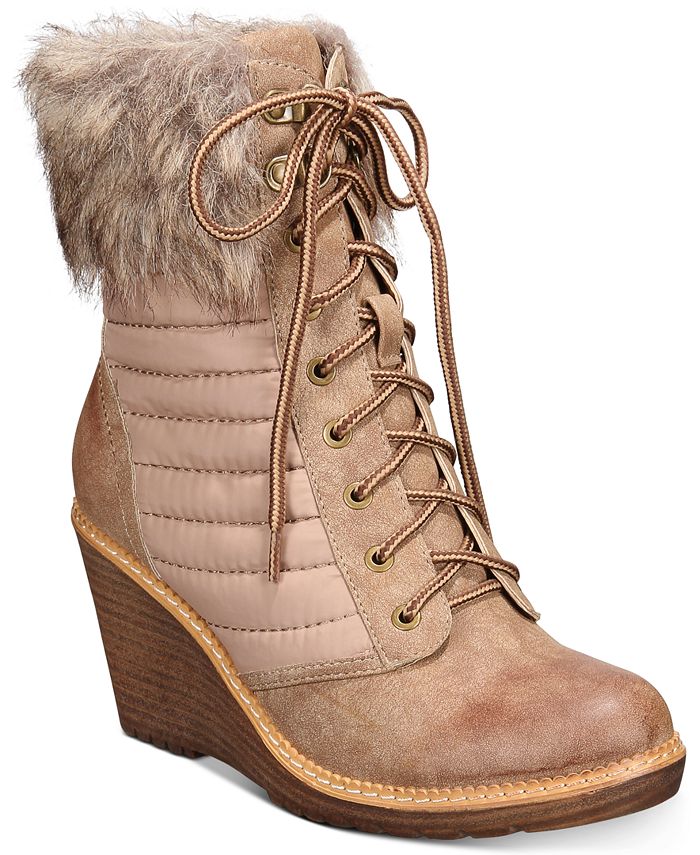 ZiGi Soho Ames Wedge Booties Macy s