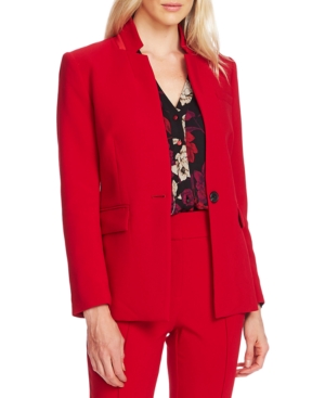 VINCE CAMUTO STAND-COLLAR BLAZER