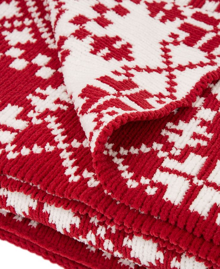 Glitzhome Knitted Throw Blanket Macy's